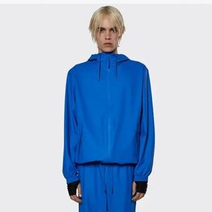 NWT Rains Stormbreaker Jacket Waterproof Coat Jacket Waves Unisex XS